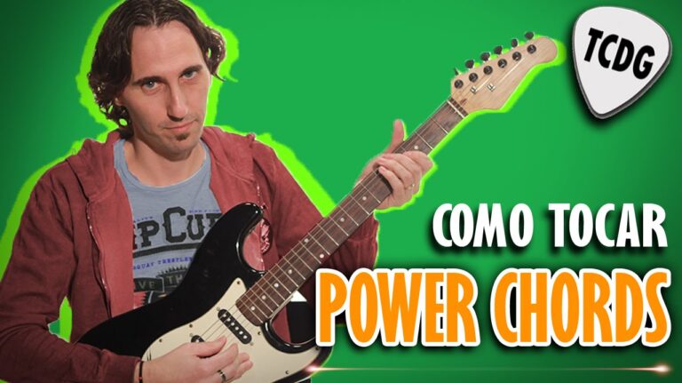 Aprende cómo tocar power chords en la guitarra eficientemente