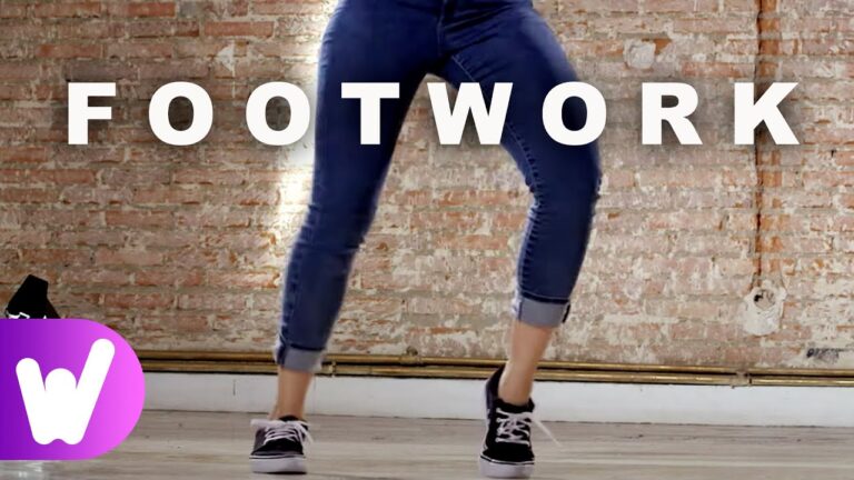 Pasos de baile de footwork